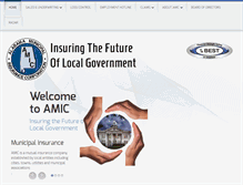 Tablet Screenshot of amicentral.org
